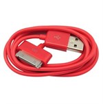 2 Meter iPod/iPhone Kabel (Rød)